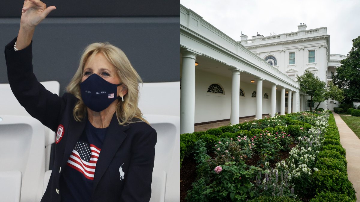 Calls For Jill Biden To Bring Back Rose Garden A Year After Melania